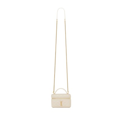YSL GABY MICRO VANITY BAG IN LAMBSKIN 8192851EL079207 (12*8*4cm)